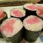 鮨 よし田 - 中トロ巻き