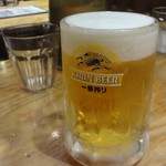 ゴールデンハンバーグ - 生ビール