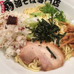 油や - 油そば大盛り＋玉ねぎ＋しびれ＋辛み