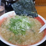 ラーメン食堂　麺道場 - 塩ラーメン　背脂普通