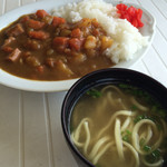 けい - カレーライス600円 沖縄そば付き