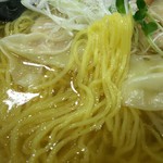 そばかん - 黄色いストレート麺