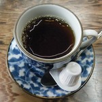 お食事処四季菜 - 食後のサービス一口コーヒー