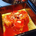 Yakiniku Toraji Shinjuku Takashimaya Taimuzusukueaten - 追加で頼んだ白菜キムチ