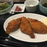 炭火イタリアン酒場 ボスコ - 日替わり 白身魚フライ定食 ¥500