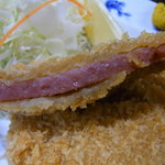 市民酒蔵諸星 - ハムカツ