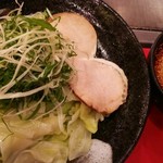 広島乃風 - 広島つけ麺（ハーフ）（辛味５）