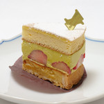 スイーツガーデン ユウジアジキ - フレジエ（490円）★3.9