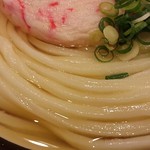 うどん 丸香 - このうどん、そして、透明なダシ汁