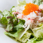 Snow crab salad