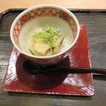 虎白 - 鮑飯蒸し1