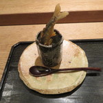 虎白 - 鮎 トリュフ・ソース1