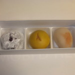 菊壽堂義信 - 大福、初雁、芋名月（2016年9月）