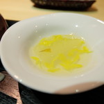 美の - 冬瓜の菊花添え