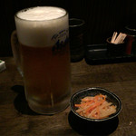 串焼き処　政次郎 - ビール大 お通し