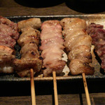 串焼き処　政次郎 - 焼き鳥盛り合わせ