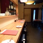 酒菜と炭 てりや - カウンター席