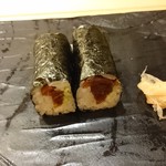 江戸前 鮨 服部 - ◎干瓢　海苔がうまい