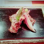 Sushi Itsupachi - 太刀魚　アスパラ山椒焼き