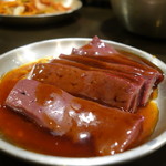 大衆ホルモン焼肉 順 - ☆肝はタレ焼き(*^。^*)☆