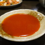 大衆ホルモン焼肉 順 - ☆赤いタレも美味しい☆