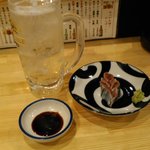 いなせや - 下町チューハイ+さんまのお造り