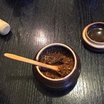 とんかつあさくら - この自家製ふりかけが美味しい！