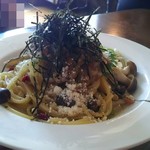 カフェ エルミタージュ - 2016.8ver.④
      納豆とおろしの和風バター風味￥880