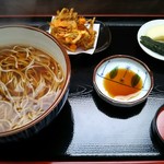 2016.2ver.④ かけそば￥500、野菜かき揚げ￥100