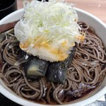 俺のそば - 冷やし揚げ茄子おろしかけそば（大盛）801円