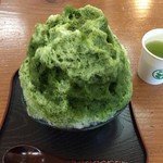 太田茶店 - 抹茶かき氷:アップ