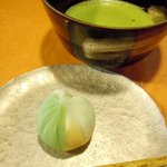 福寿堂秀信 - 抹茶と和菓子のセット
