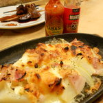 喜多八 - ジャガイモとベーコンのチーズ焼き