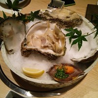 心・技・体 うるふ 博多 - 超濃厚な巨大岩ガキ