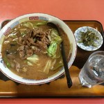 新華飯店 - 肉みそラーメン ¥750