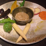 Kana - 温野菜の味噌風味 バーニャカウダ