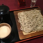 地鶏 海鮮 十割そば だししゃぶ 日日 - くるみだれせいろ(850円)