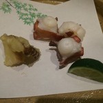 う越貞 - 明石だこの素揚げ