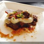 信長亭 - ミスジ肉の角切りステーキ