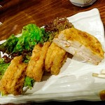 やきとん えん家 - れんこんのはさみ揚げ