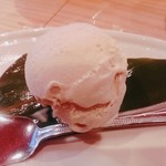 やきとん えん家 - ブルーシールアイス（さとうきび）