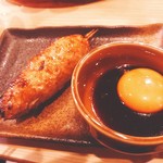 やきとん えん家 - つくね玉子付き