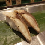 寿司 魚がし日本一 - 炙り〆サバ