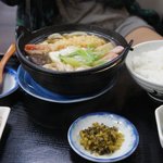Marui Shokudou - 鍋焼きうどんセット
