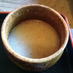生粉打 作美 - 蕎麦湯
