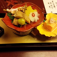 人形町今半 本店 - 前菜　季節感が表れています(16-09)