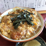 Teuchi Sobadokoro Matsuba - カツ丼UP(ピンぼけw)