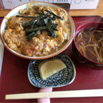 Teuchi Sobadokoro Matsuba - カツ丼·小温そば付きです