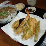 天よし - 9.21　蕎麦定食の御飯抜き