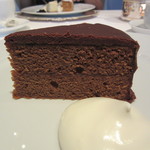 銀座 ハプスブルク・ファイルヒェン - ザッハトルテ　側面拡大写真